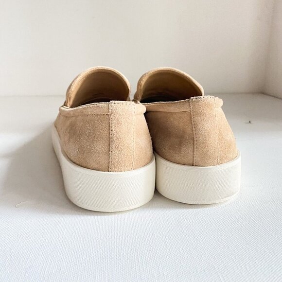 Vince Tan Suede Loafers - Picture 7 of 9
